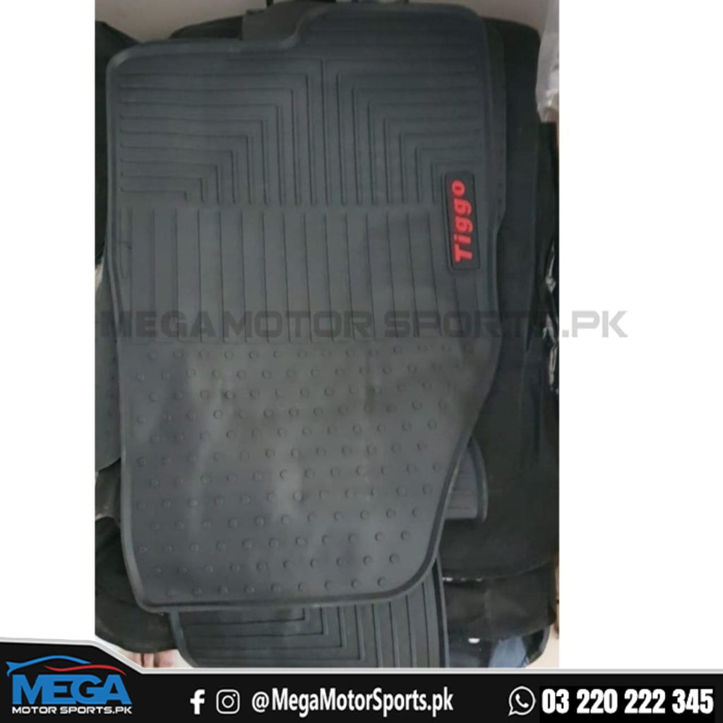 Cherry Tiggo PVC Rubber Floor Mat Black 2022-2025