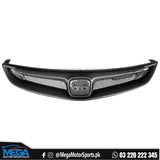 Honda Civic Reborn Type R Style Front Grill Matt Black 2006-2012
