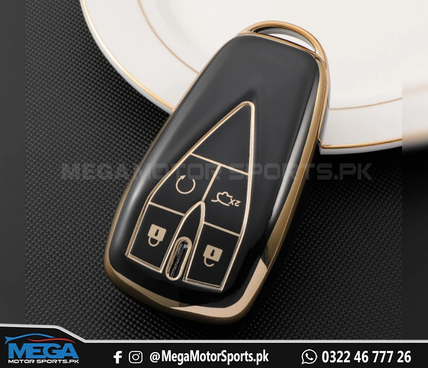 Changan Oshan X7 TPU Key Fob / Key Cover - Black For 2022 2023