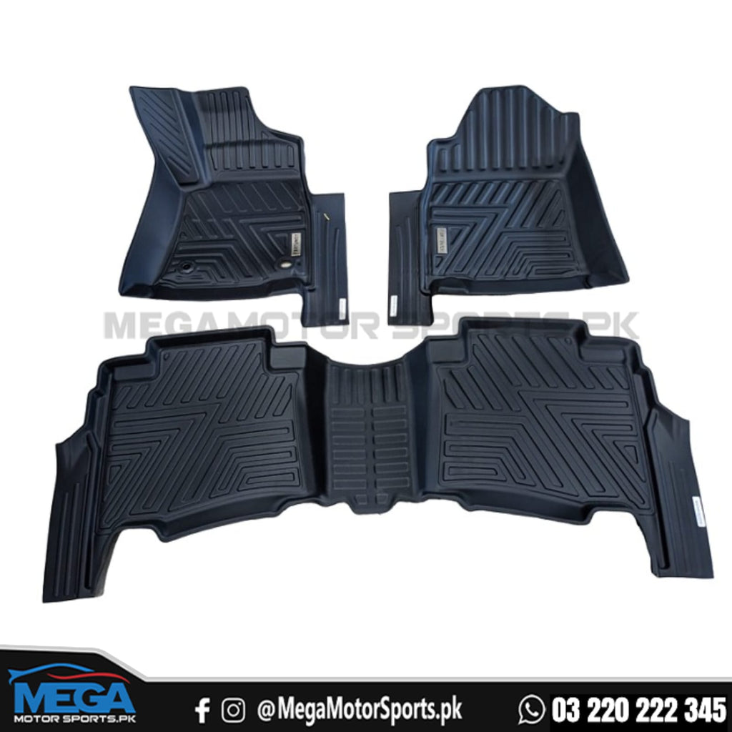 Toyota Fortuner TPR Mats  2022-2025 (TPR,TPE,TPU) 3 PCS