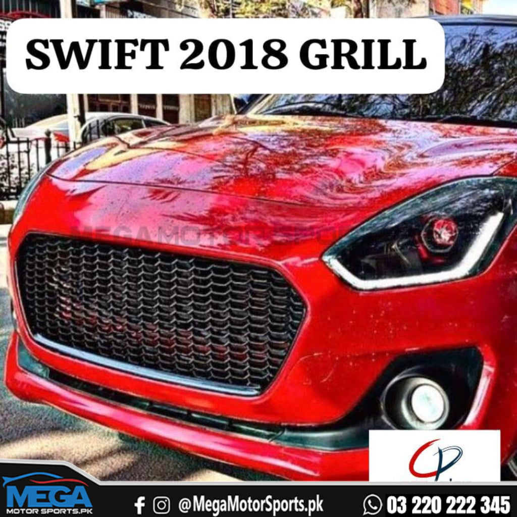 Suzuki swift Honey Comb Style Grill Carbon Fiber 2022-2025