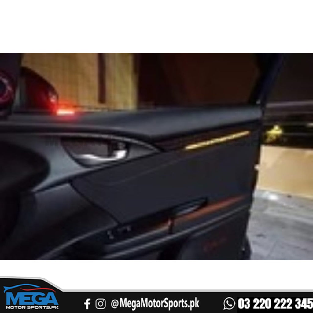 Honda Civic X Atmospheric / Ambient Lights ( 2 colors Orange / Blue )