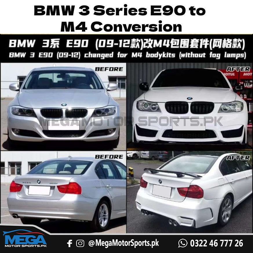 BMW 3 Series E90 to M4 Bodykit For 2009 2010 2011 2012