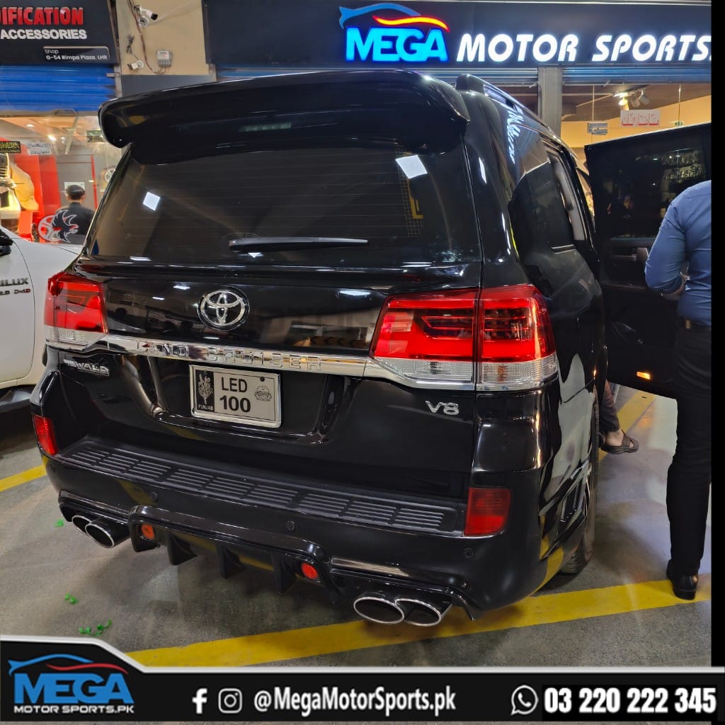 Toyota Land Cruiser FJ200 Wald Style Mid Spoiler 2016-2021