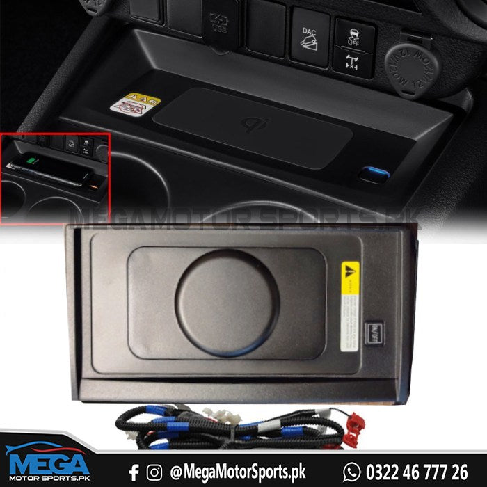 Toyota Fortuner Console Wireless Fast Charger 2017 - 2023