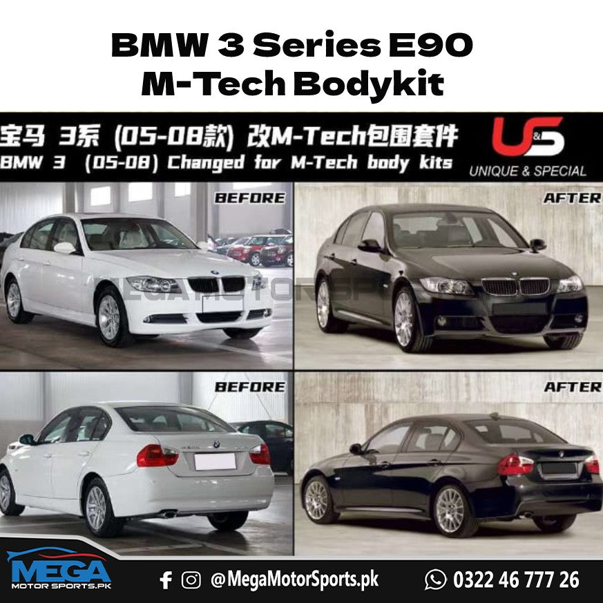 BMW 3 Series E90 M-Tech Bodykit For 2005 2006 2007 2008