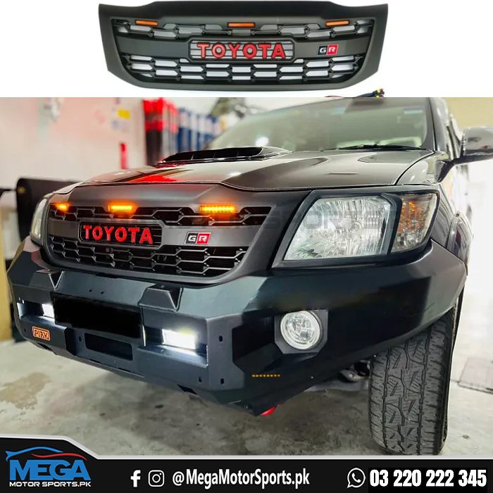 Toyota Hilux Vigo LED GR Style Front Grill