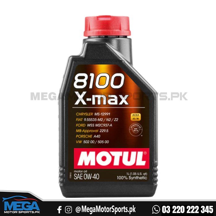 Motul 8100 X-MAX 0W-40 (1 Liter)