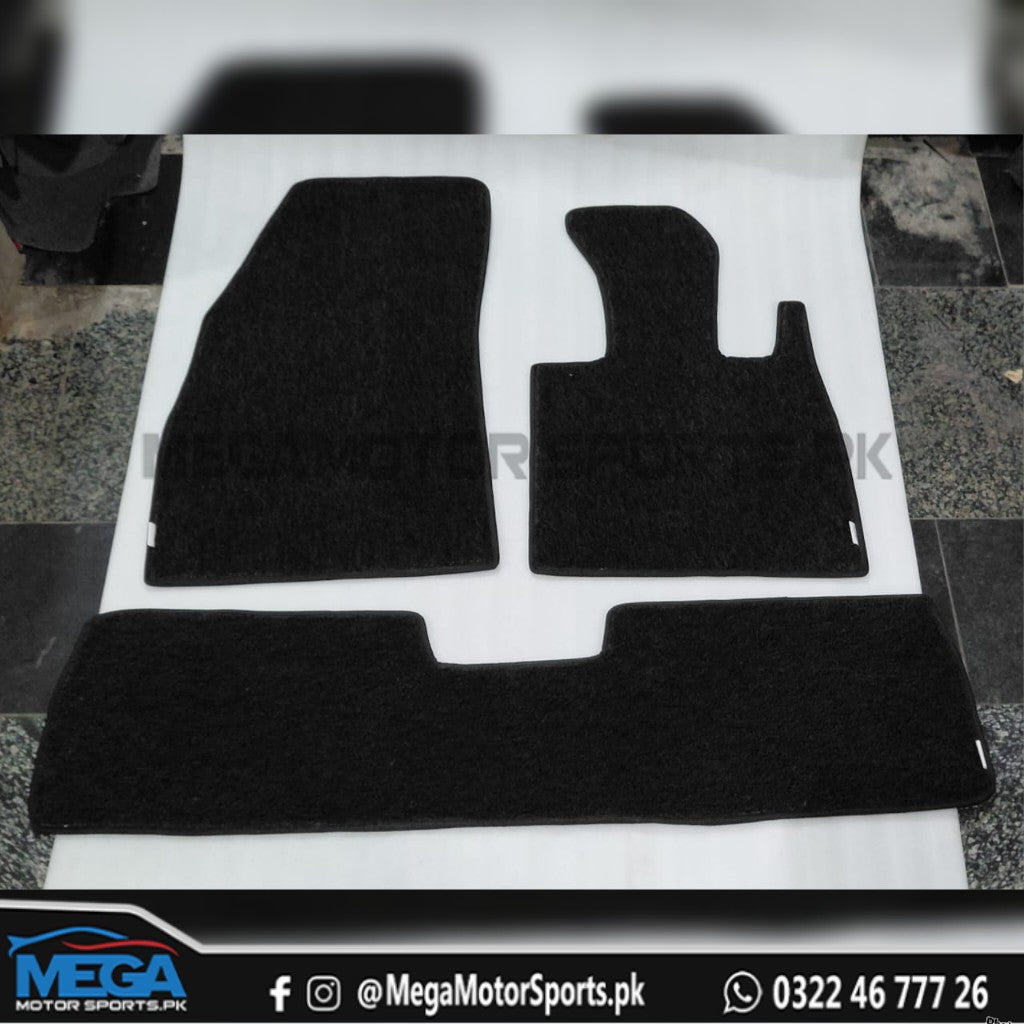 Jaecoo J7 Carpet Floor Mats (Black) For 2025 2026