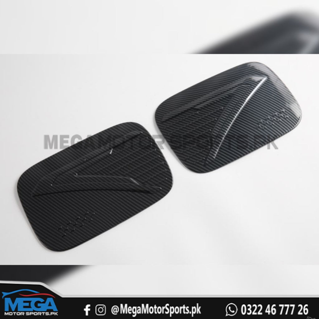BYD Shark 6 Fuel Tank Cover Carbon Fiber Trim For 2025 2026