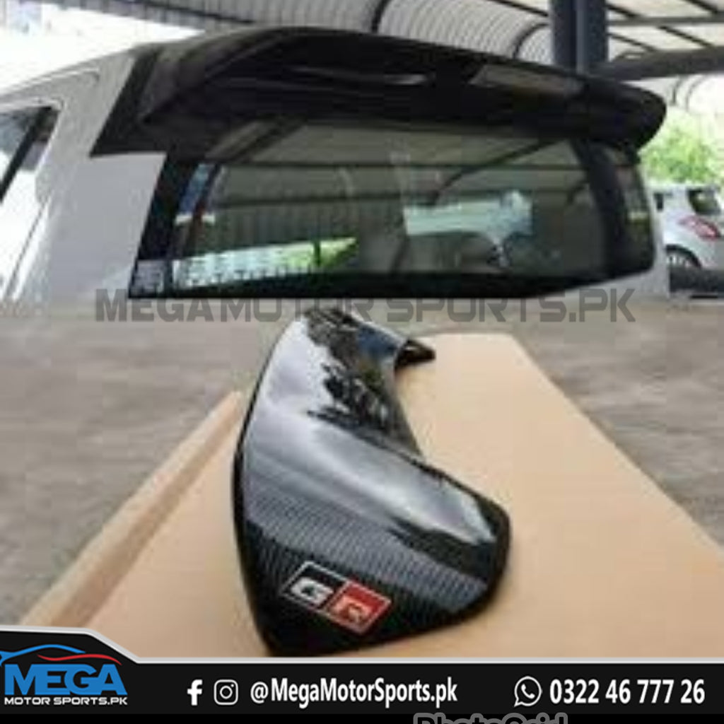 Toyota Hilux Revo Gr Style Carbon Fiber Rear Spoiler For 2015-2018