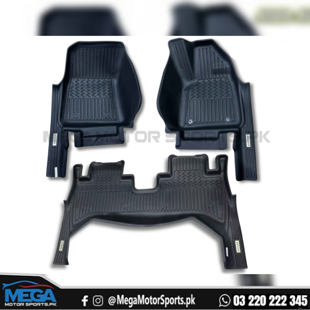 BYD Shark 6 TPE TXR Floor Mats For 2025 2026