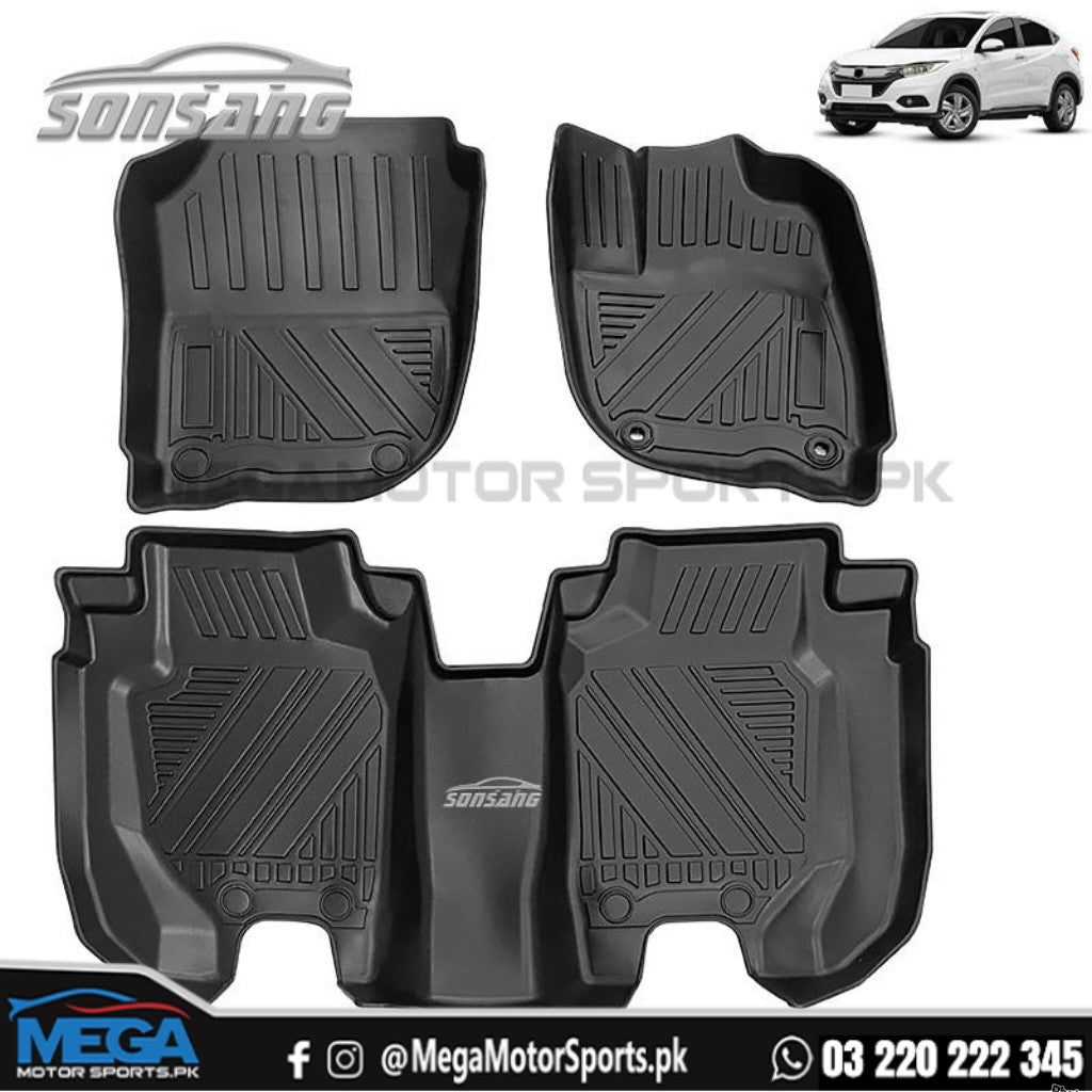 Honda Vezel Tpr Floor Mats (TPR, TPE,TPU)