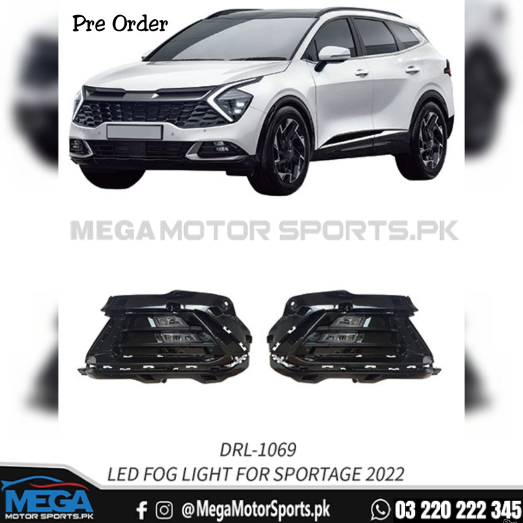 Kia Sportage Fog Light DRL For 2025+