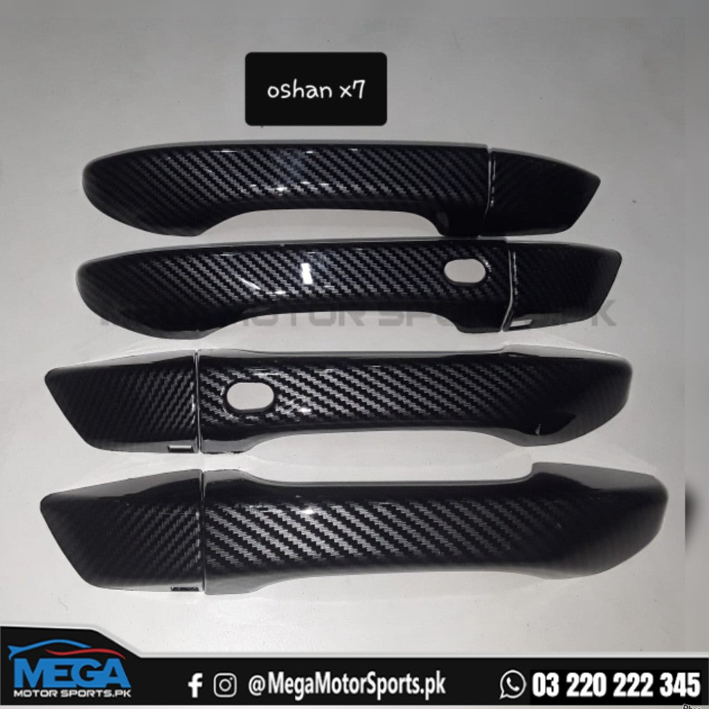 Changan Oshan x7 Carbon Fiber Door Handle Covers For 2022-2025