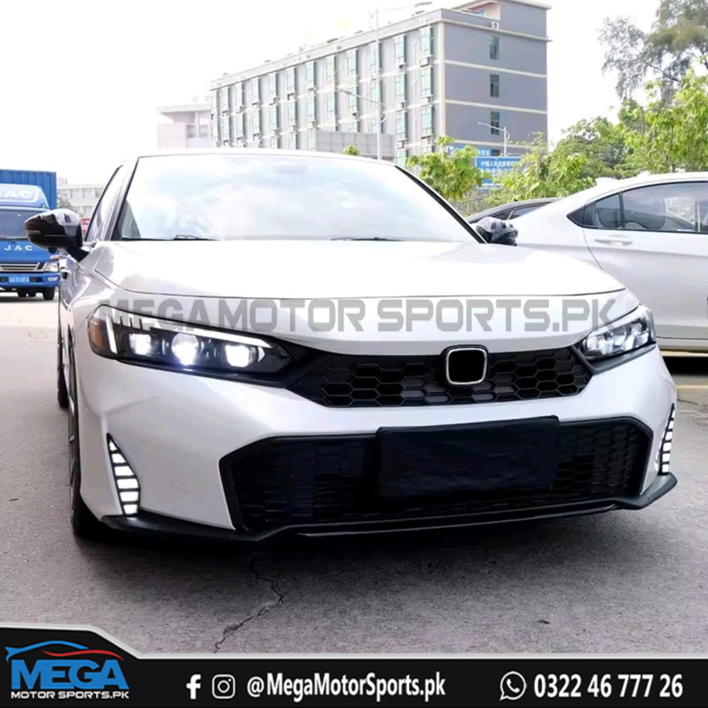 Honda Civic 11th Gen Facelift Bumper Front DRL For 2026+