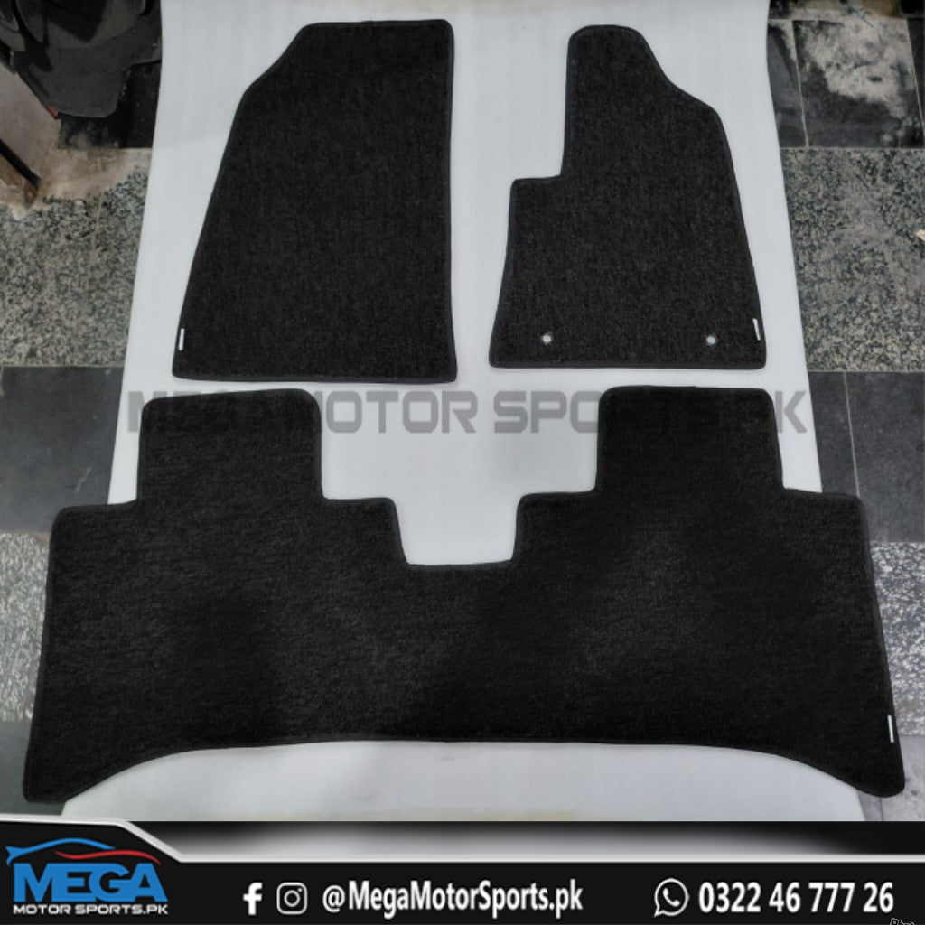 BYD Shark 6 Carpet Floor Mats (Black) For 2025 2026