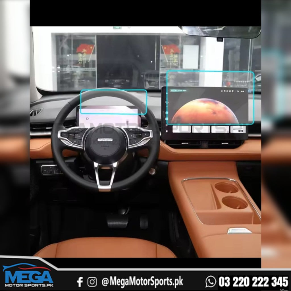 2026+ Deepal S05 Meter + Infotainment Screen Glass Protector For 2025 2026