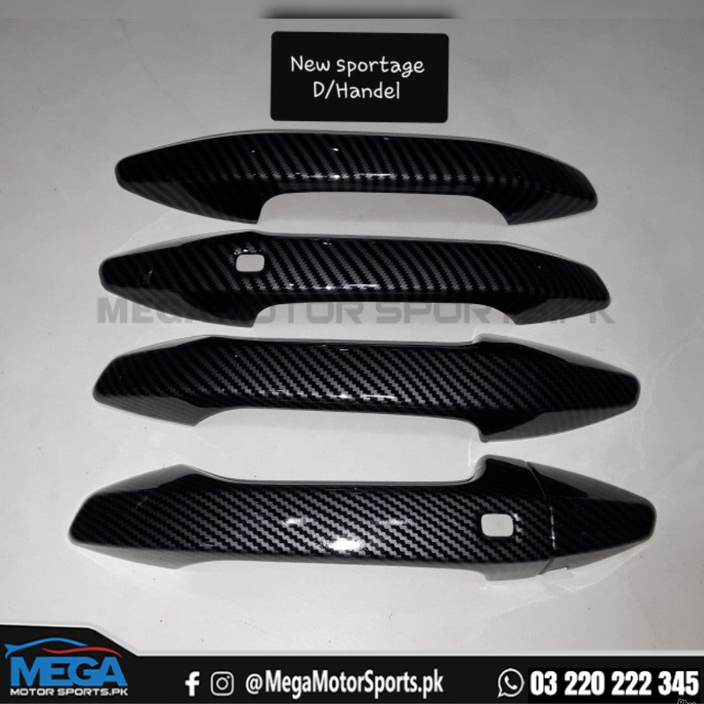 Kia Sportage Hev Carbon Fiber Door Handle Covers For 2025+