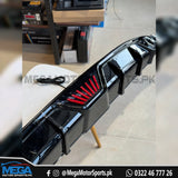 Civic LED Diffuser Glossy Black V2 2022 2023 2024 2025