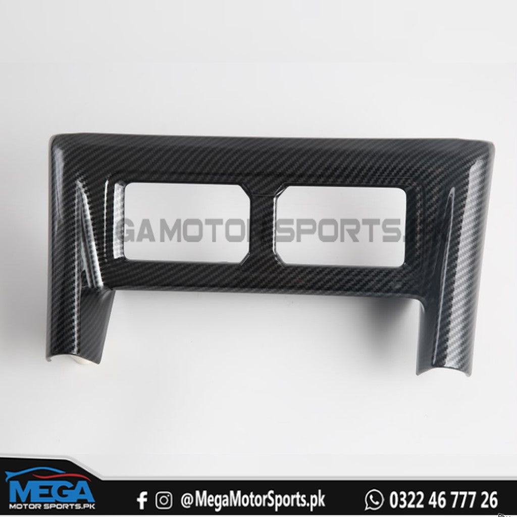 BYD Shark 6 Middle Ac/Air Outlet Carbon Fiber Trim For 2025 2026