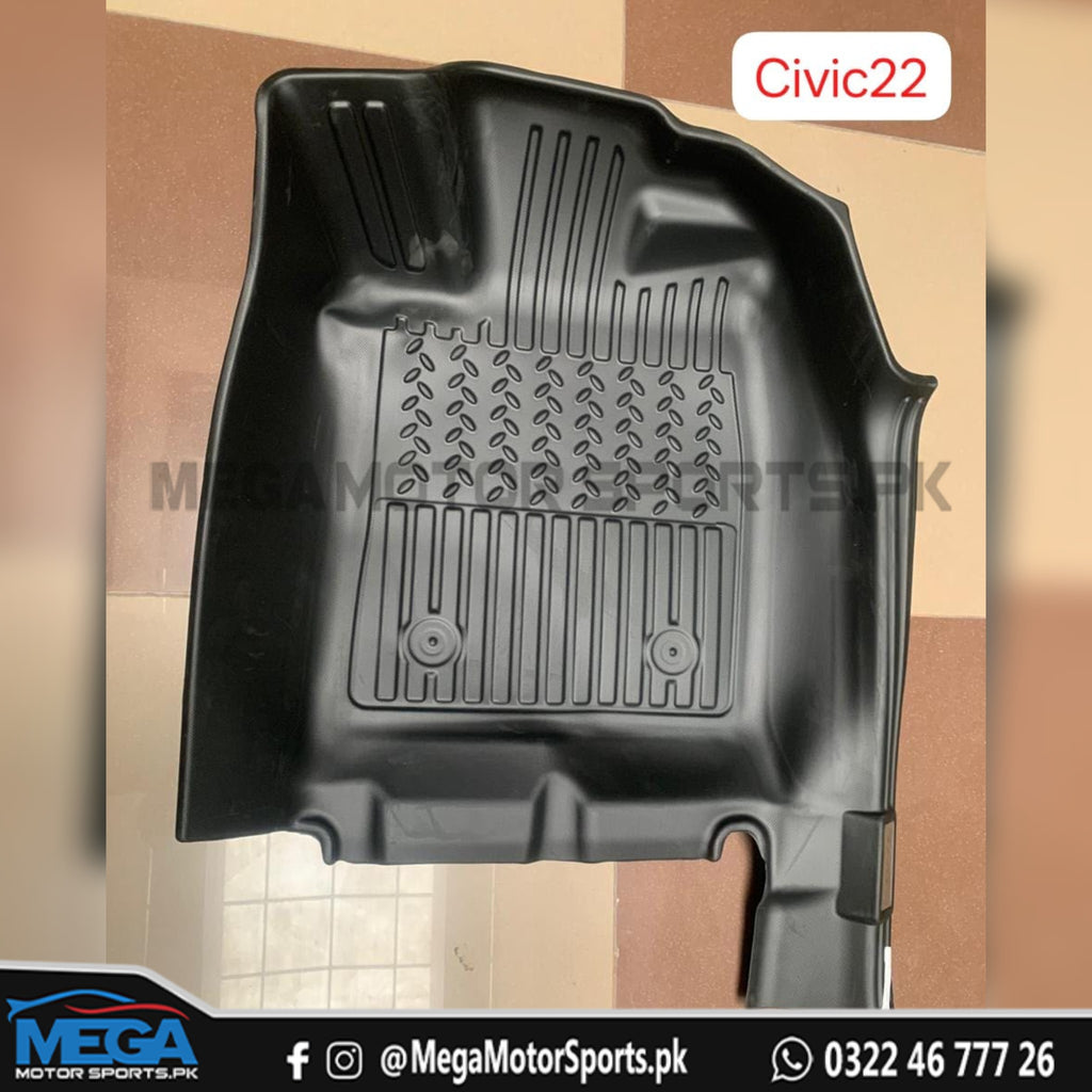 Civic 11th Gen TXR Floor Mats (TPE/TPR) 2022 - 2027