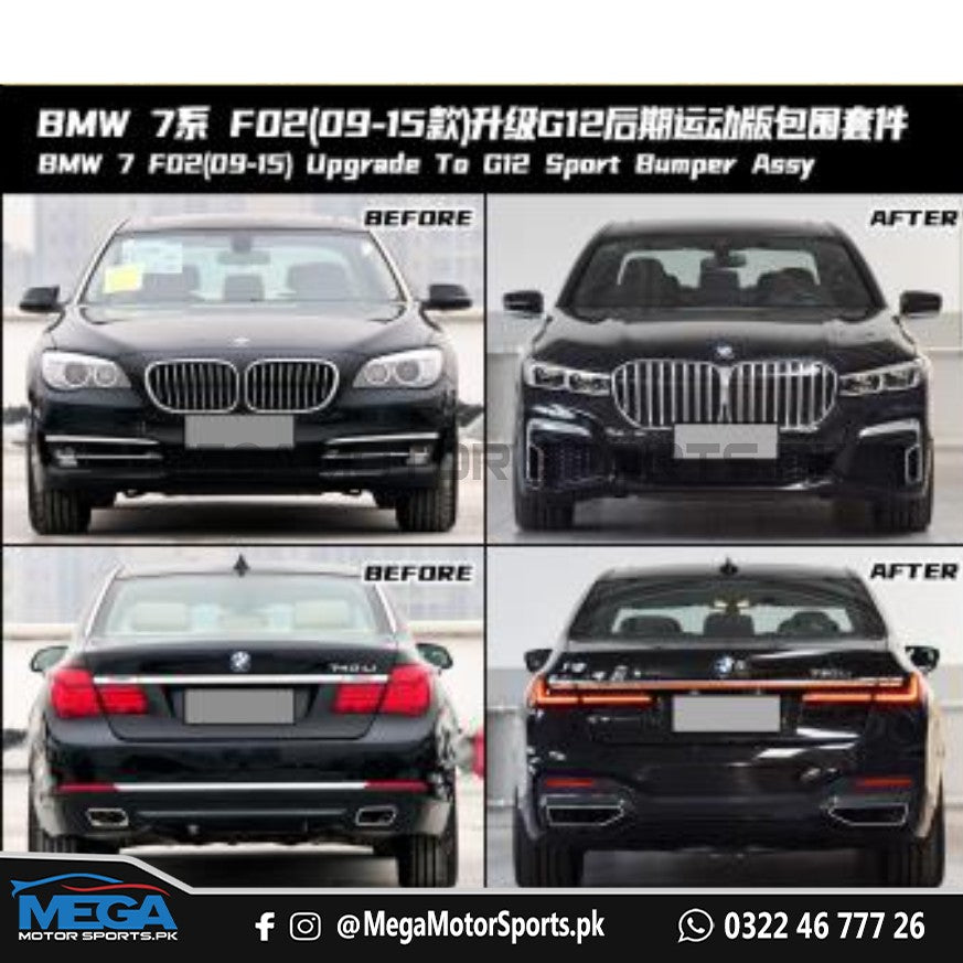 BMW 7 Series F01 / F02 to G12 Sports Bodykit For 2009 - 2015
