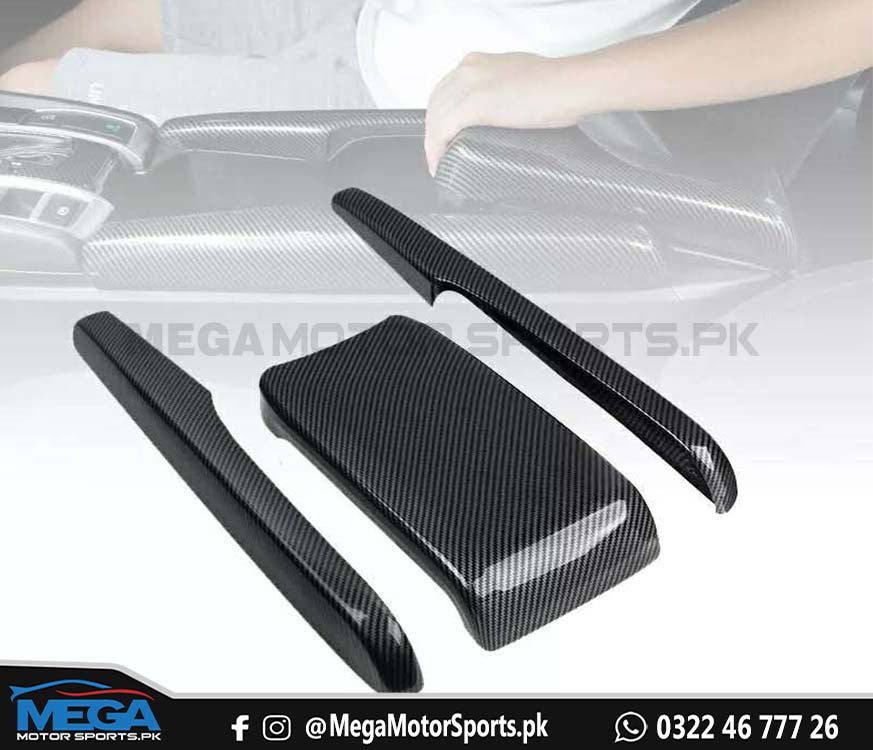 Honda Insight Carbon Fiber Arm Rest Console For 2019 2020 2021