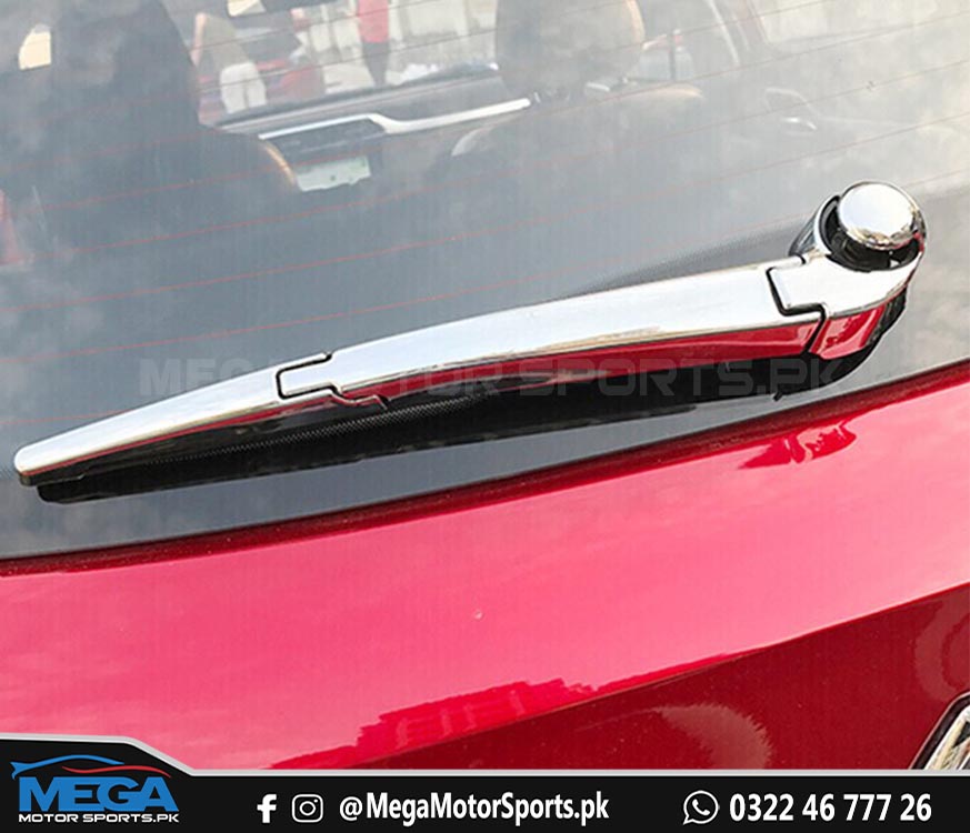 MG ZS Chrome Rear Window Wiper Blade Cover Trim For 2020 2021