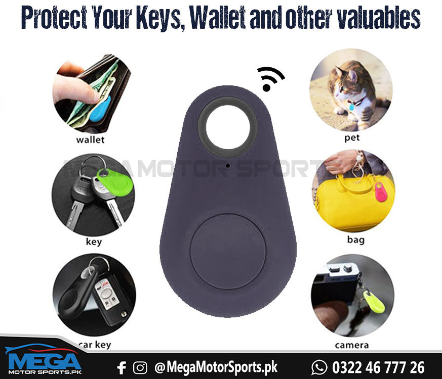 Bluetooth Smart Key Finder Key Ring - Find Your Keys, Wallet and other Valuables