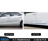 Toyota Corolla Lower Door Chrome Moulding - Model - 2014-2021