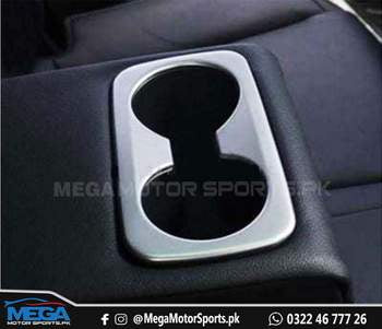 KIA Sportage Cup Holder Cover - Silver - For 2020 2021