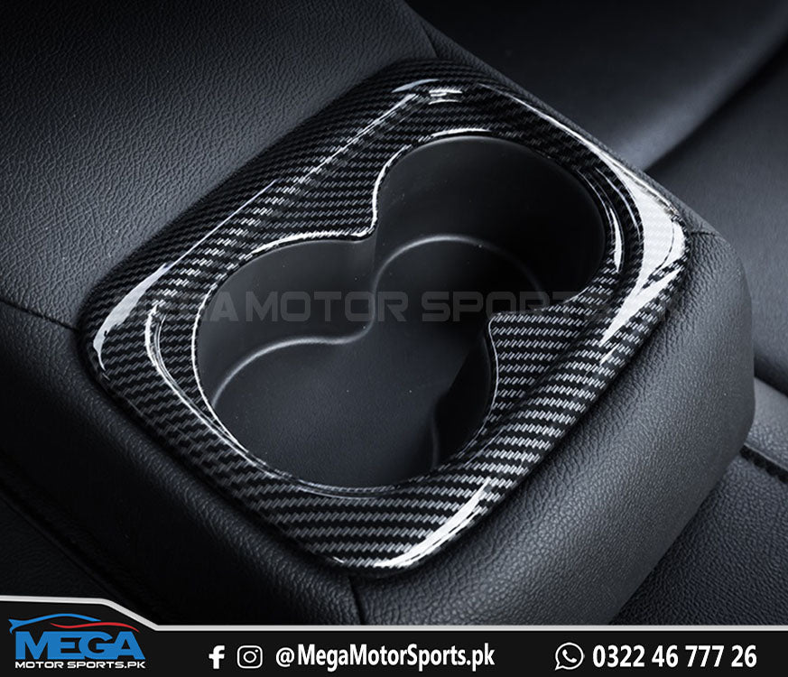 Honda Insight Carbon Fiber Cup Holder For 2019 2020 2021