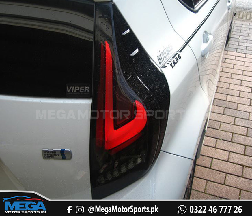 Toyota Aqua Tail Lights / Backlights - Smoke