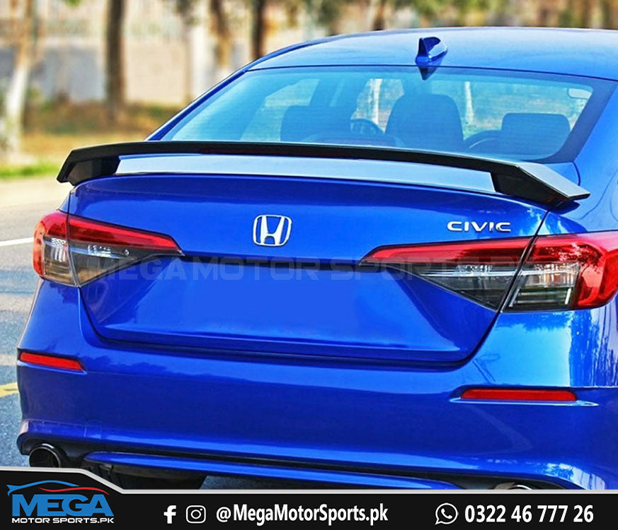 Honda Civic Modulo Trunk Spoiler For 11th Generation Civic 2022 2023