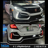 Honda Civic X Type R V2 Body Kit Facelift Conversion | Version 2 Type R Bodykit 2016 - 2021