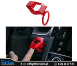 Car Engine Push Start/Stop Ring Cover - Red