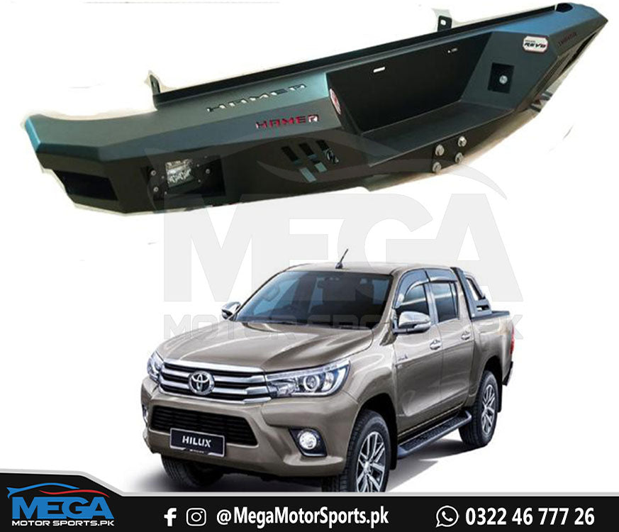 Toyota Hilux Revo Rear Bumper Hamer