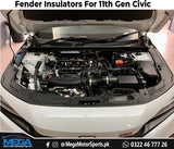 Honda Civic 11th Gen Engine Bay Fender Insulator - 3 pcs For 2022 2023