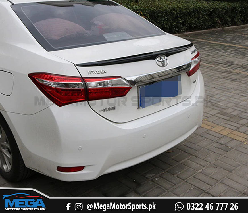 Toyota Corolla X Trunk Lip Spoiler V2 2015 - 2023