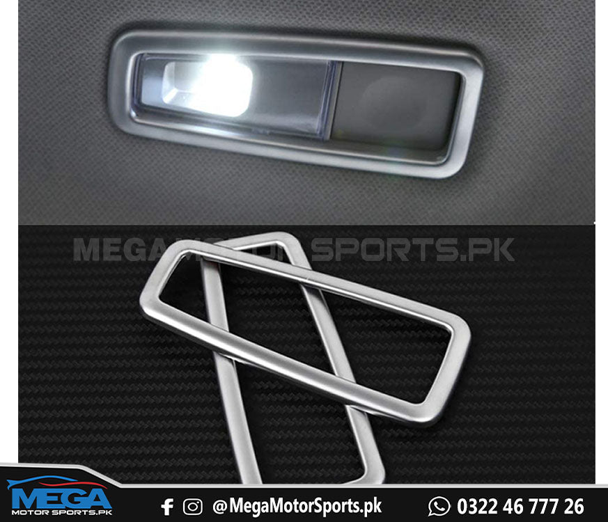 Hyundai Tucson Roof Light Trim - Chrome - 2020 - 2021