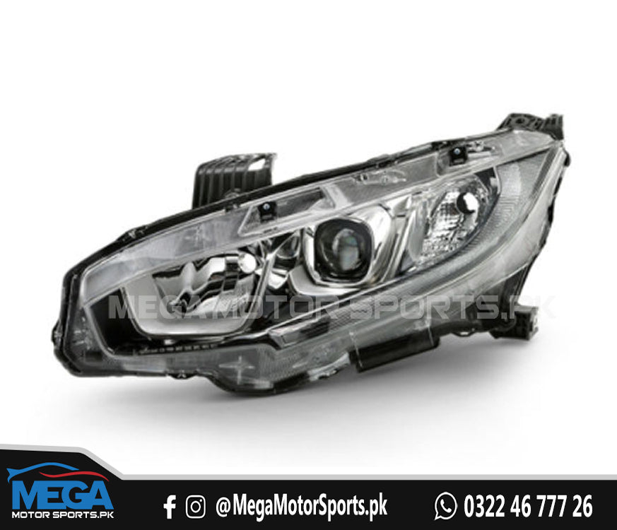Honda Civic X Genuine Left Headlight - Slightly Used For 2016 - 2021