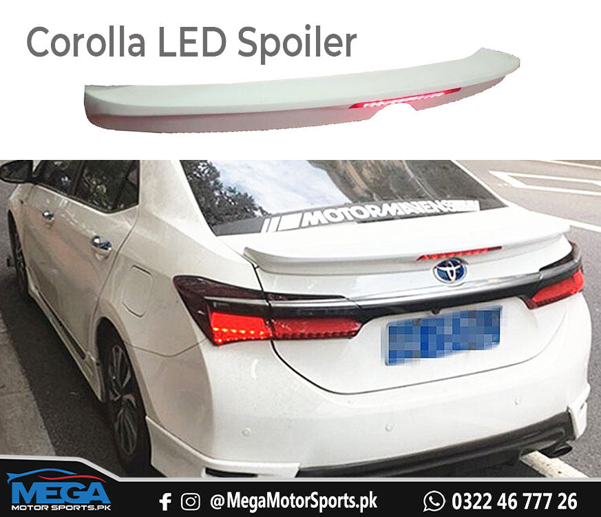 Toyota Corolla Ducktail Spoiler 2014 - 2023