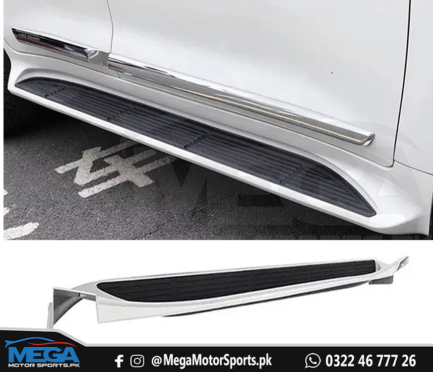 Toyota Land Cruiser LC200 Side Steps / Side Skirts
