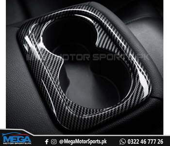 Honda Civic X Carbon Fiber Cup Holder Trim 2016 - 2021