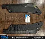 Honda Civic X Carbon Fiber Rear Bumper Splitter V2
