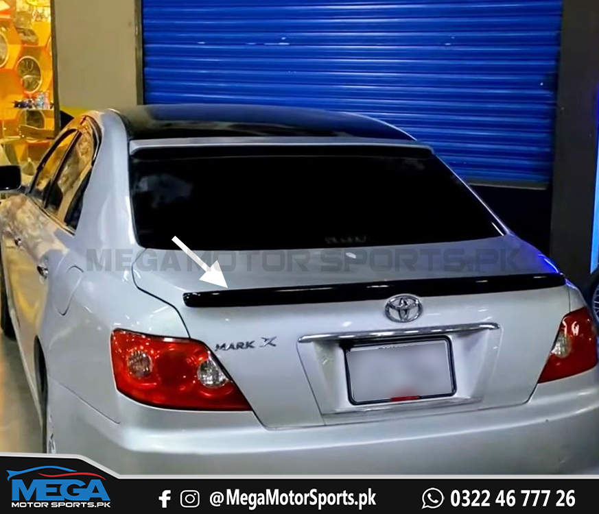 Toyota Mark X Trunk Spoiler For 2004 - 2009