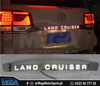 Toyota Land Cruiser Rear LED Trunk Lid Cover Garnish For 2007 - 2015