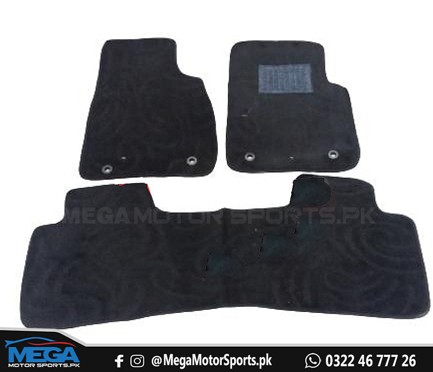MG HS Black Carpet Mat For 2020 2021