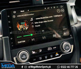 Honda Civic X 10" Android  Panel (1GB/16GB) Apple CarPlay For 2016 - 2020